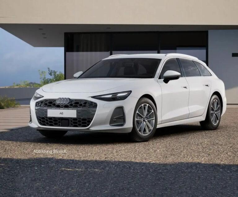 Audi A6 Avant TDI 4 Audi A6 Avant TDI 150 kW S tronic in weiss