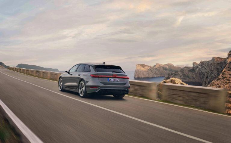 Der neue Audi A6 e-tron - audi a6 e tron avant fahraufnahme autohaus hans maier muenchen 4f4a31fce3