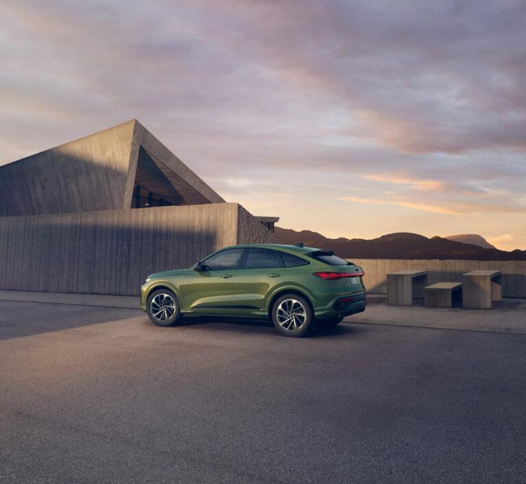 Der neue Audi Q5 und Q5 Sportback - audi q5 sportback im sonnenuntergang autohaus hans maier muenchen 1c0738d81a