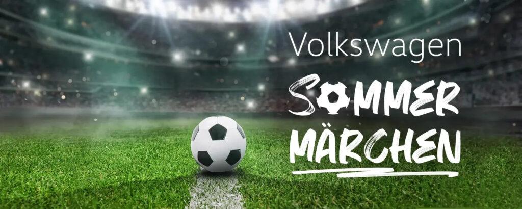 Teasermotiv VW Sommermärchen