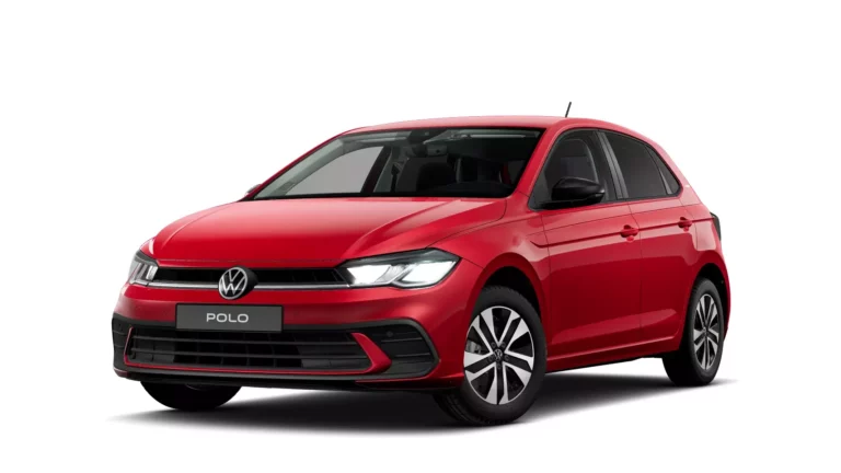 Volkswagen Polo, Frontansicht in beige