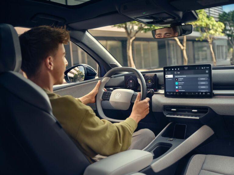 Der neue vollelektrische ID. Polo - vw id polo cockpit autohaus hans maier erding