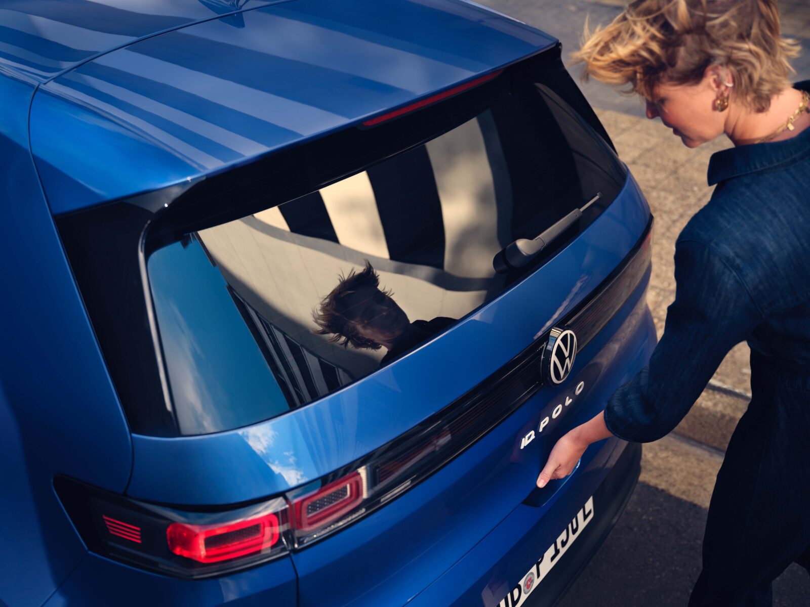 Der neue vollelektrische ID. Polo - vw id polo heckklappe autohaus hans maier erding