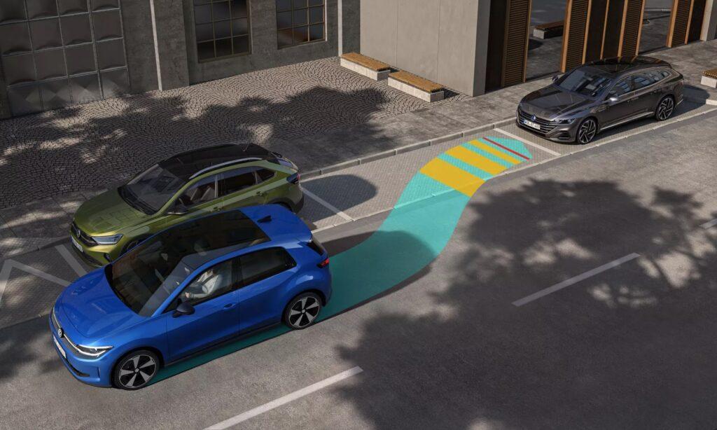Der neue vollelektrische ID. Polo - vw id polo Parkassistent autohaus erding